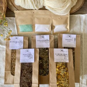 Coffret Teinture Naturelle sur Laine