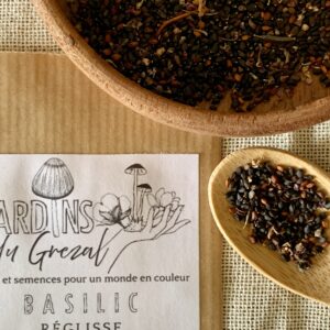 Graines de Basilic réglisse